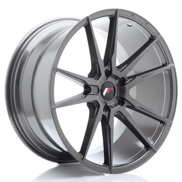 JR Wheels JR21 21x11 ET15-55 5H (Custom PCD) Hyper Gray