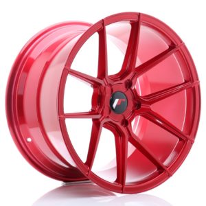 JR Wheels JR30 19x11 ET15-40 5H (Custom PCD) Platinum Red