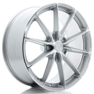 JR Wheels JR37 21x9 ET10-52 5H (Custom PCD) Silver Machined