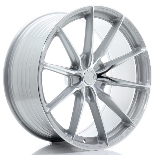 JR Wheels JR37 21x10 ET10-41 5H (Custom PCD) Silver Machined