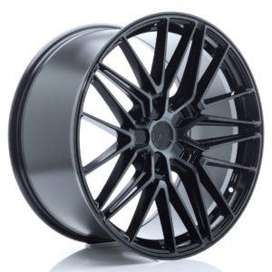 JR Wheels JR38 21x9,5 ET0-35 5H (Custom PCD) Black Brushed w/Tinted Face