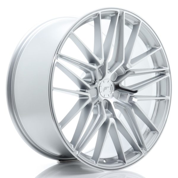 JR Wheels JR38 22x9,5 ET0-35 5H (Custom PCD) Silver Machined