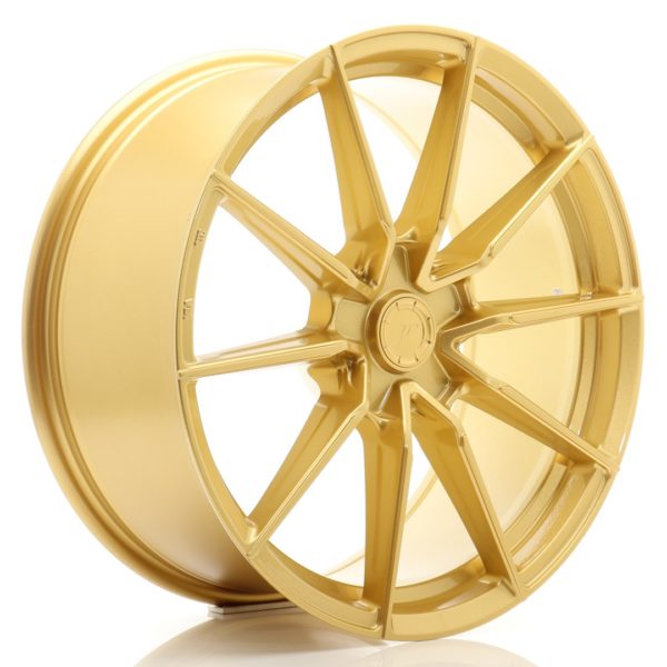 JR Wheels SL02 19x8 ET20-40 (Custom PCD) Gold