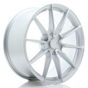 JR Wheels SL02 19x8 ET20-40 (Custom PCD) Matt Silver