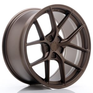 JR Wheels SL01 19x9 ET20-35 (Custom PCD) Matt Bronze