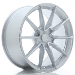 JR Wheels SL02 18x9 ET20-51 (Custom PCD) Matt Silver