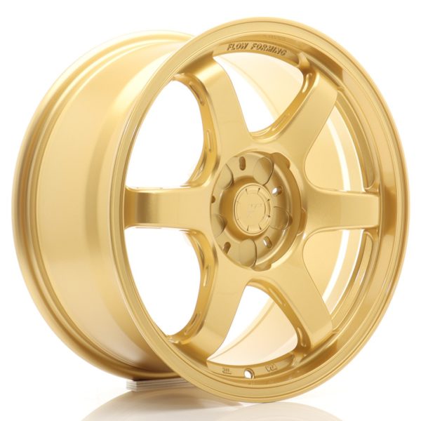 JR Wheels SL03 17x8 ET20-42 5H (Custom PCD) Gold