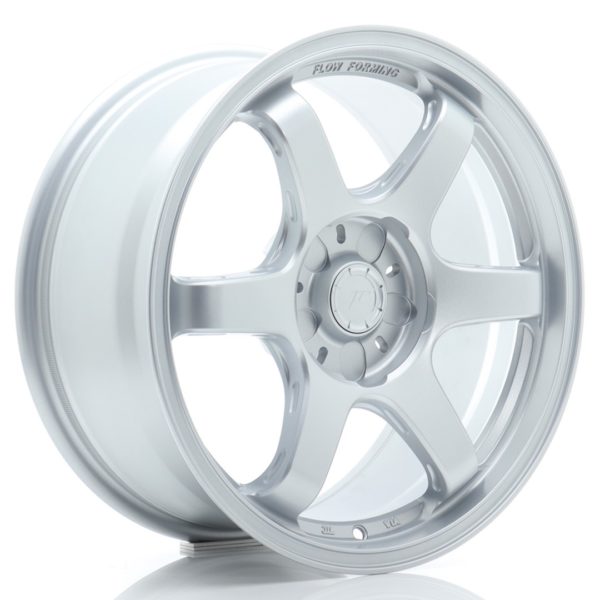 JR Wheels SL03 17x8 ET20-42 5H (Custom PCD) Matt Silver