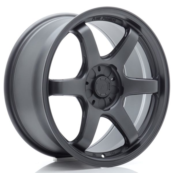 JR Wheels SL03 18x8 ET20-35 5H (Custom PCD) Matt Gun Metal