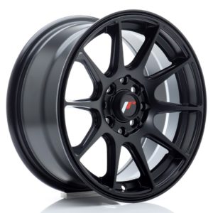 JR Wheels JR11 15x7 ET30 4x100/108 Matt Black