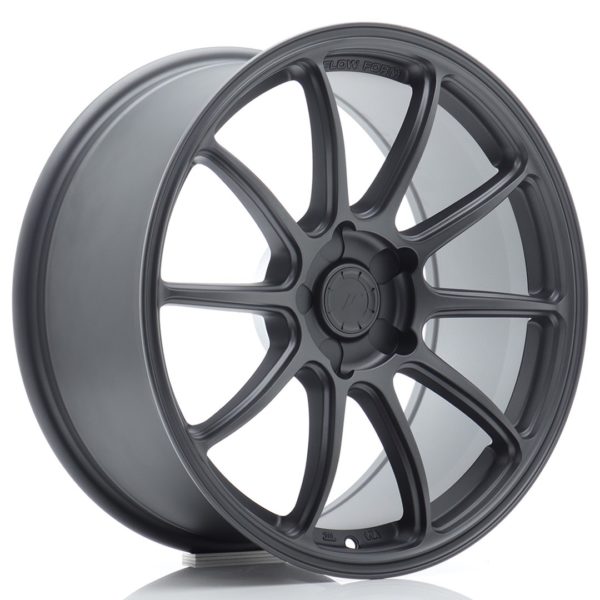 JR Wheels SL04 18x8 ET20-35 5H (Custom PCD) Matt Gun Metal