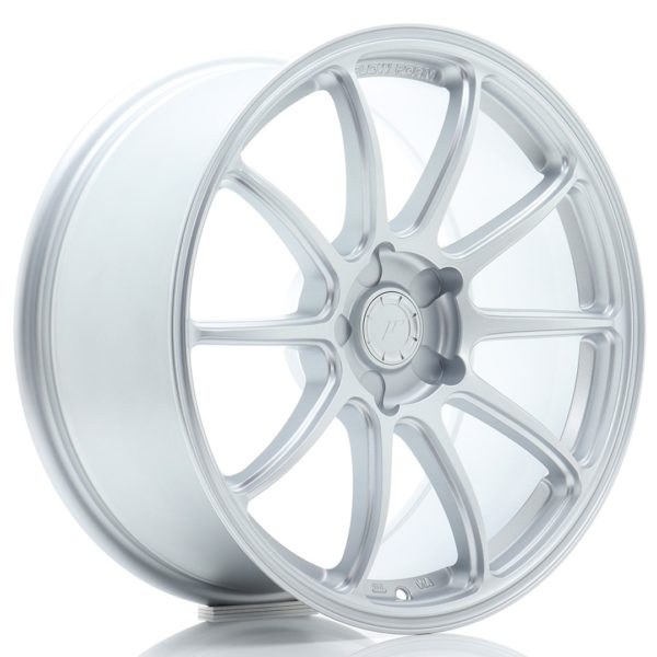 JR Wheels SL04 18x8 ET20-35 5H (Custom PCD) Matt Silver