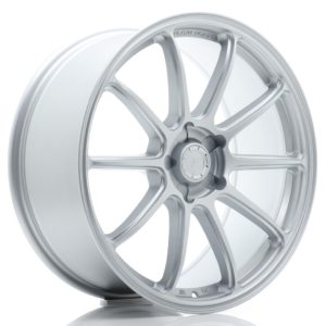 JR Wheels SL04 19x8 ET20-40 5H (Custom PCD) Matt Silver