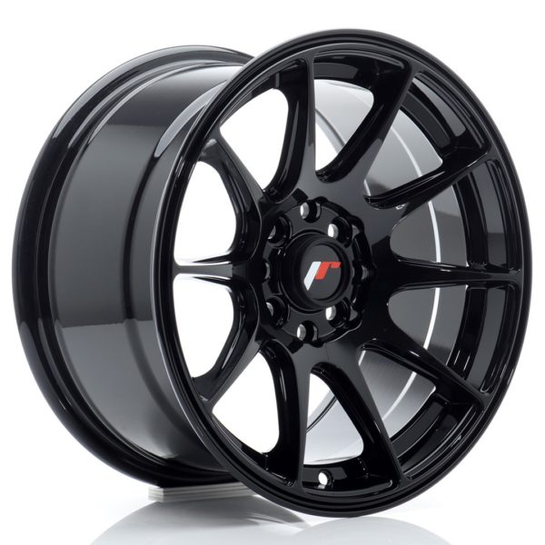 JR Wheels JR11 15x8 ET25 4x100/108 Gloss Black