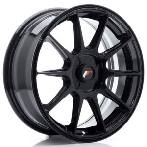 JR Wheels JR11 17x7 ET20-38 4H (Custom PCD) Gloss Black