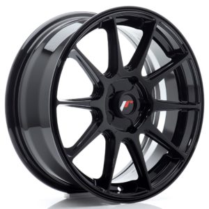 JR Wheels JR11 17x7 ET20-38 5H (Custom PCD) Gloss Black