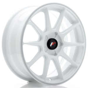 JR Wheels JR11 17x7 ET20-38 5H (Custom PCD) White