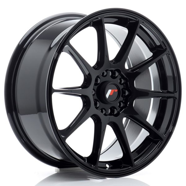 JR Wheels JR11 17x8 ET25 4x100/108 Gloss Black