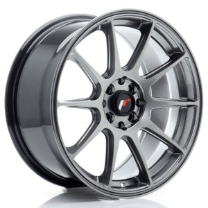 JR Wheels JR11 17x8 ET25 4x100/108 Hyper Black