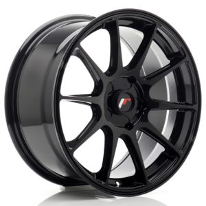 JR Wheels JR11 17x8 ET20-35 5H (Custom PCD) Gloss Black