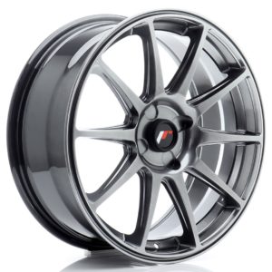 JR Wheels JR11 18x7,5 ET20-40 4H (Custom PCD) Hyper Black