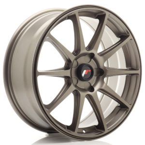 JR Wheels JR11 18x7,5 ET20-40 5H (Custom PCD) Matt Bronze