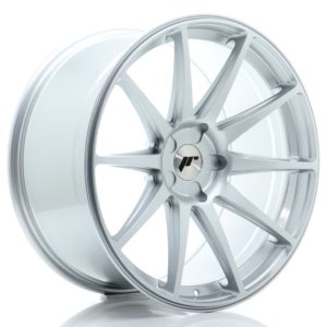 JR Wheels JR11 20x10 ET20-40 5H (Custom PCD) Hyper Silver