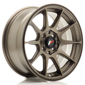 JR Wheels JR11 15x7 ET30 4x100/108 Matt Bronze