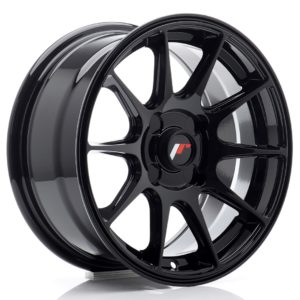 JR Wheels JR11 15x7 ET30 4H (Custom PCD) Gloss Black