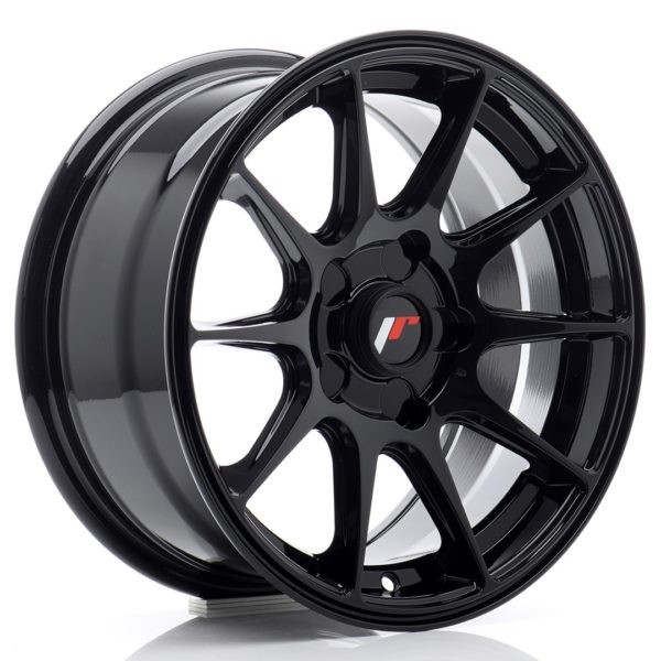 JR Wheels JR11 15x7 ET30 5H (Custom PCD) Gloss Black