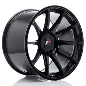 JR Wheels JR11 19x11 ET15-25 5H (Custom PCD) Gloss Black