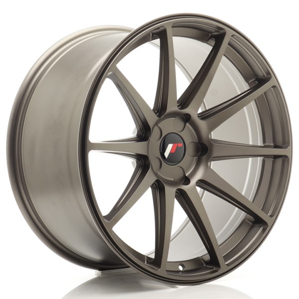 JR Wheels JR11 20x10 ET20-40 5H (Custom PCD) Matt Bronze