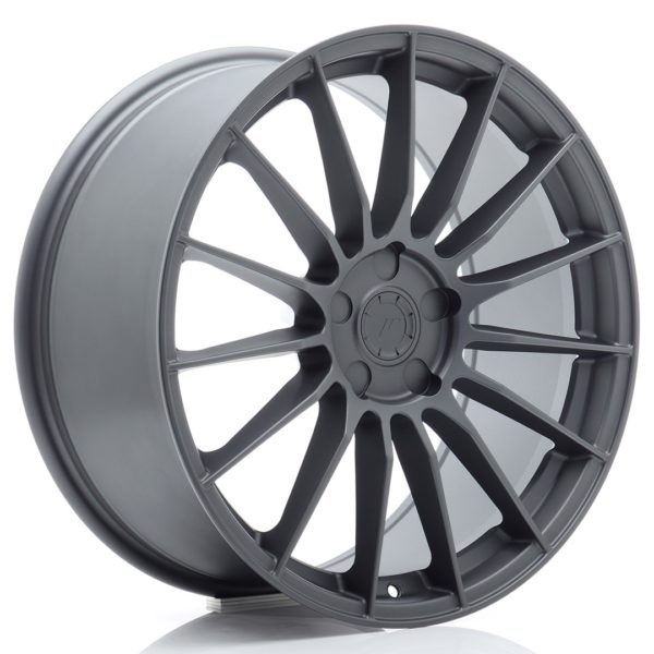 JR Wheels SL05 19x8 ET20-40 5H (Custom PCD) Matt Gun Metal