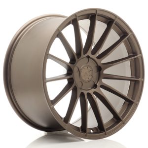 JR Wheels SL05 19x10 ET15-35 5H (Custom PCD) Matt Bronz