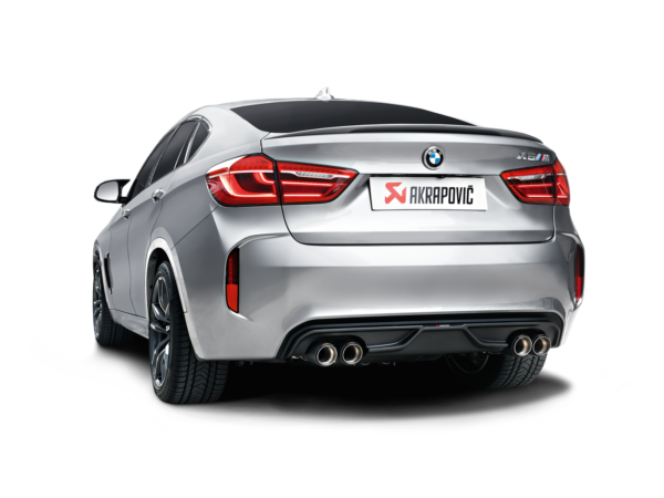 BMW X6 M (F86) (2015-2018) Akrapovic Hiilikuitudiffuusori-4