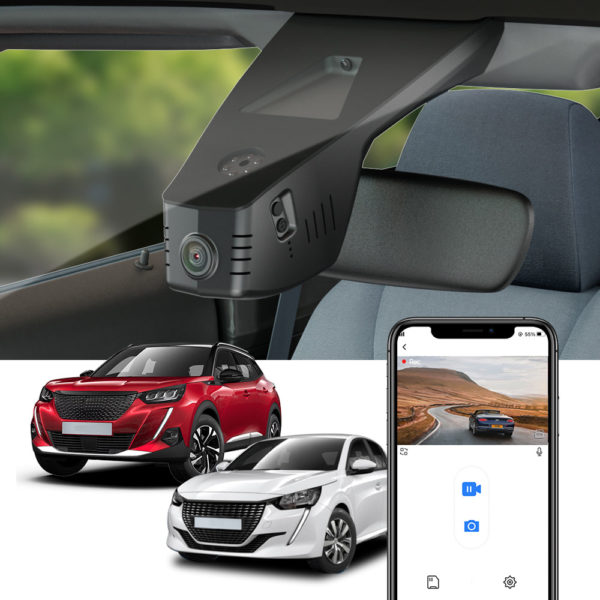 FitcamX autokamera, Peugeot 208, 2008, e-208 (2019-2023)