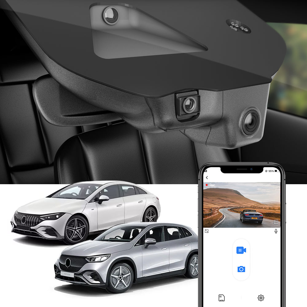 FitcamX dash cam, Mercedes-Benz EQE Sedan / SUV (2023-2024)