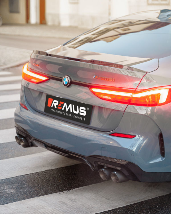 Remus RACING pakoputkisto, BMW M235i B48 (F44) 2020- (REMUS ulostulot)