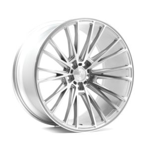 AXE CF2 vanne, 21x10.5 / 5x120 ET25 SILVER & POLISHED