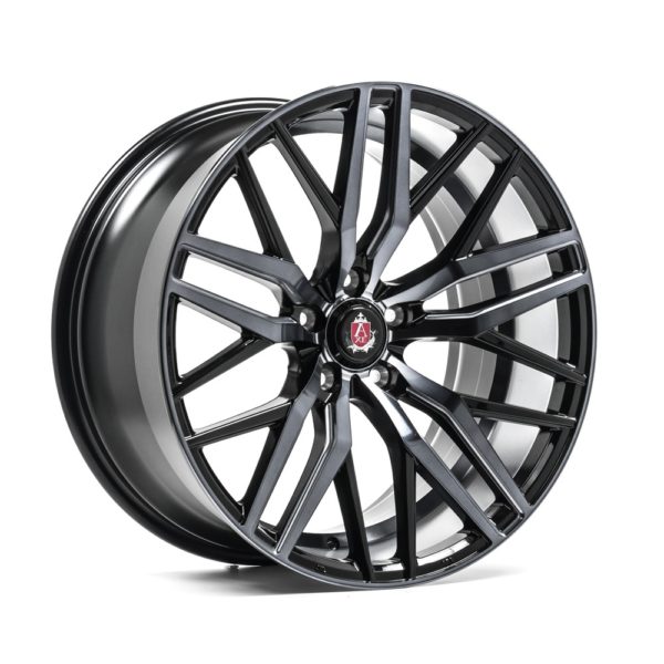 AXE EX30 vanne, 20x10 / 5x114.3 ET42 BLACK POLISHED FACE & TINTED