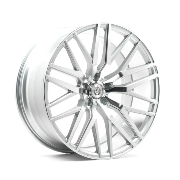 AXE EX30 vanne, 19x8.5 / 5x118 ET35 SILVER POLISHED FACE & BARREL