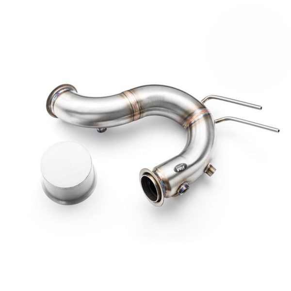 Downpipe (Race) (63,5mm) AUDI A3 8V 1.6, 2.0 TDI, RM Motors-3