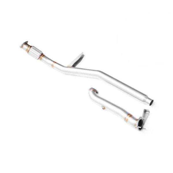 Downpipe (Race) AUDI A6 C6 2.7, 3.0 TDI (CATALYST + DPF), RM Motors-3