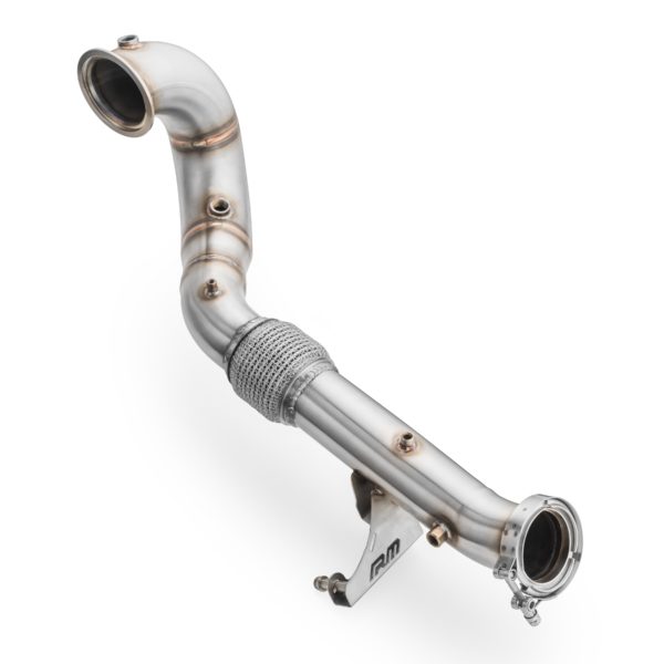 Downpipe (Race) (Anti-drone) Audi S3 8Y 2.0 TFSI, RM Motors-3