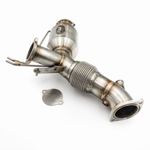 Downpipe (HJS EU6 200CPI) BMW G30 540d B57, RM Motors-3