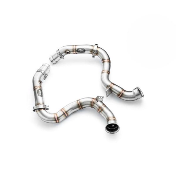 Downpipe (Race) MERCEDES W205 C63 AMG 4.0i V8 Bi-Turbo, RM Motors-3