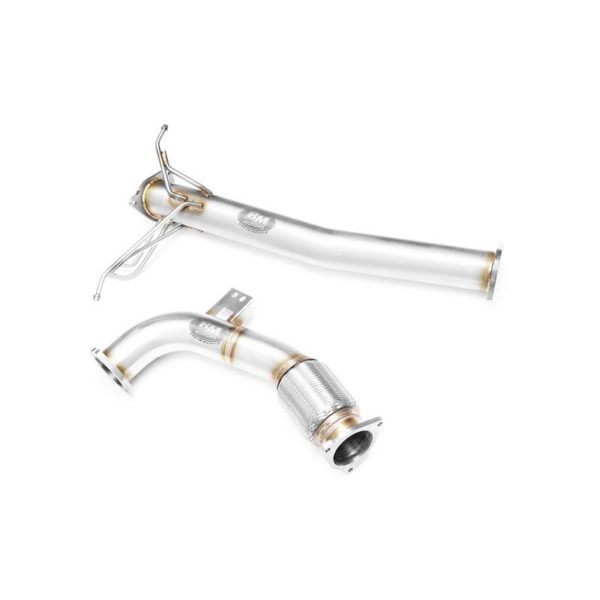 Downpipe set (Race) VOLVO XC60, 70, V70, S60 2.4D D5, RM Motors-3