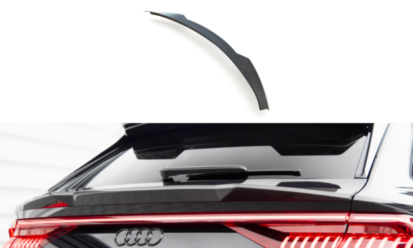 Carbon Fiber Takaluukun Spoiler (Ala) Audi RSQ8 / SQ8 / Q8 S-Line / Q8 Mk1