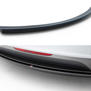 Central Rear Splitter for Audi TT S-Line 8J Facelift