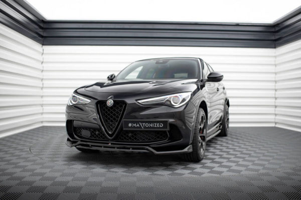 Etu Splitter Alfa Romeo Stelvio Quadrifoglio Mk1, Maxton-2